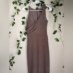 Betsy & Adam Glitter Cocktail Dress Size 2